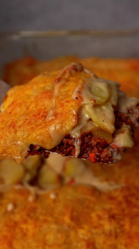 Cheesy Crust Kartoffellasagne