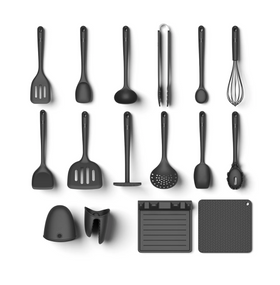 XXL kitchen utensil set, 16 pieces