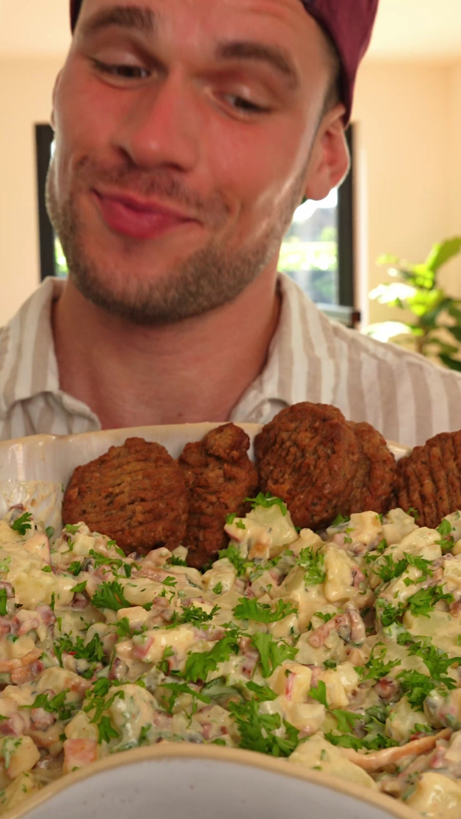 Vegan High-Protein Potato Salad
