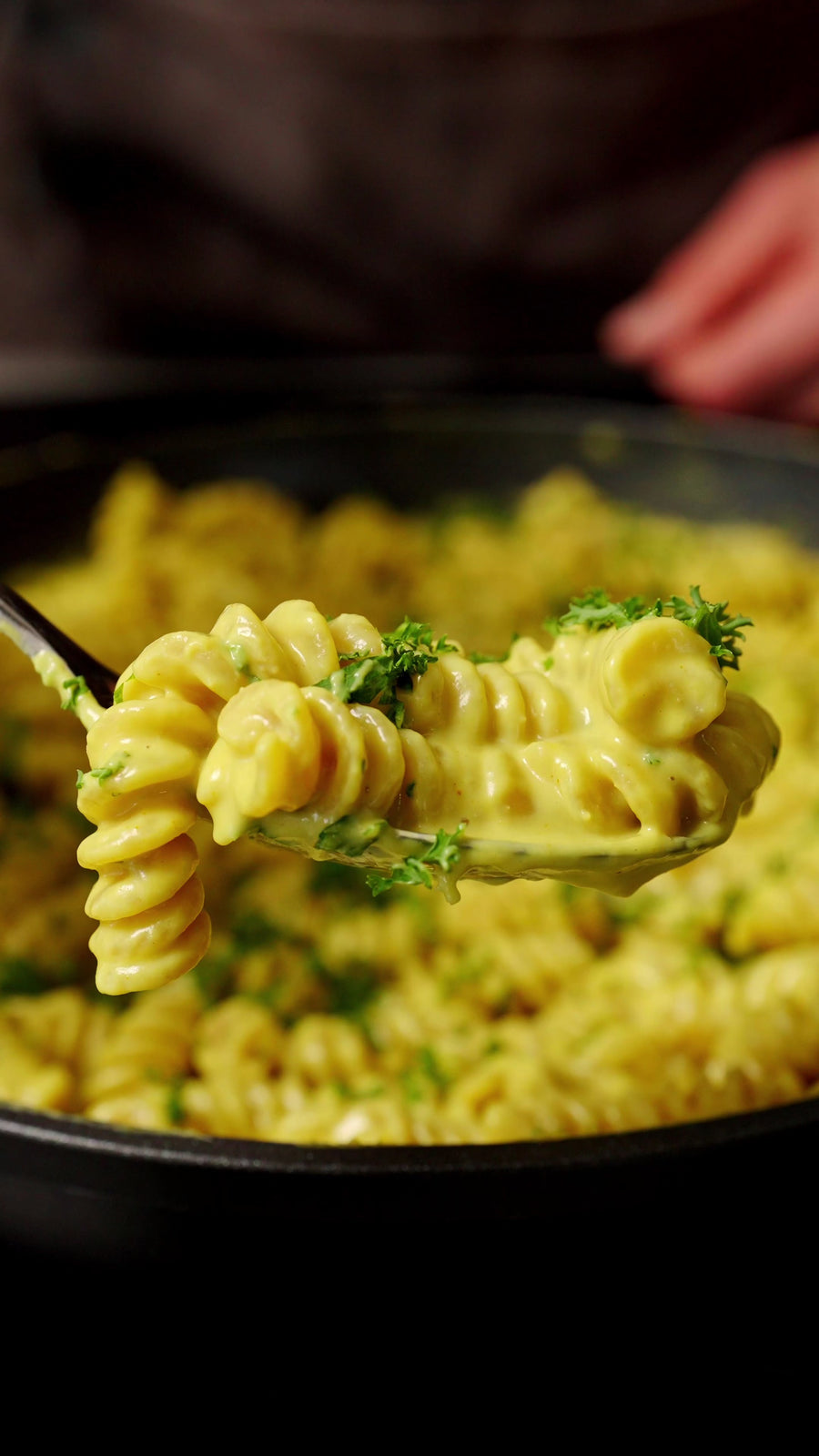 Lazy High Protein Fusilli Mac & Cheese