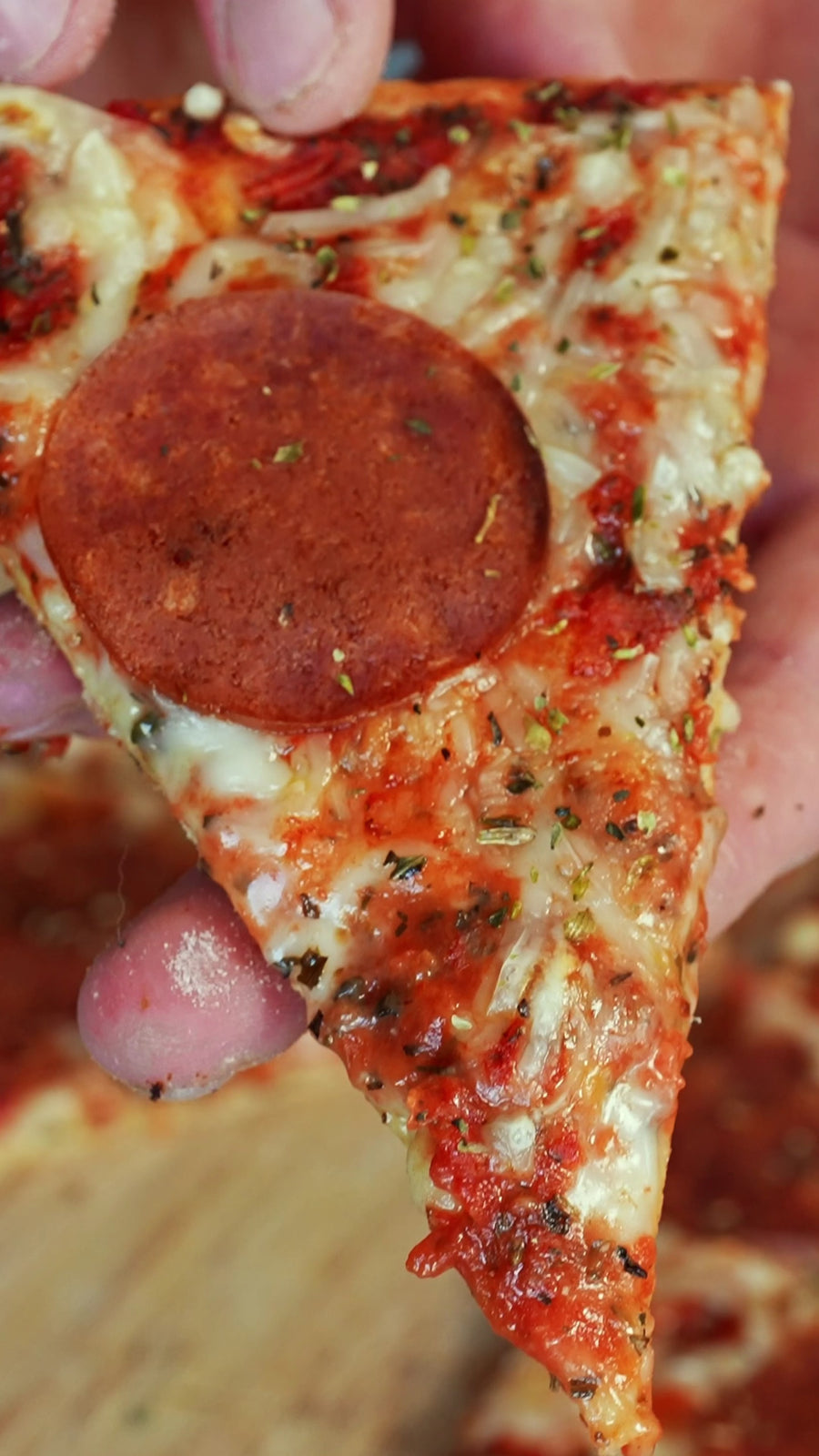 15-Min High Protein Pan-Pizza