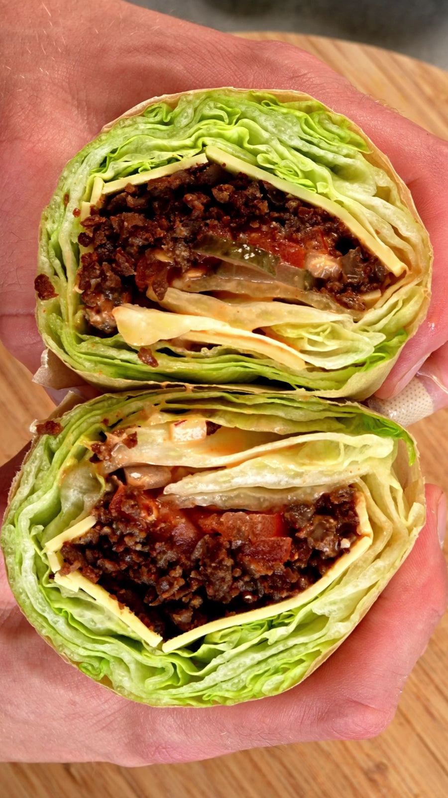 Crunchy Big Mac Salad Wrap