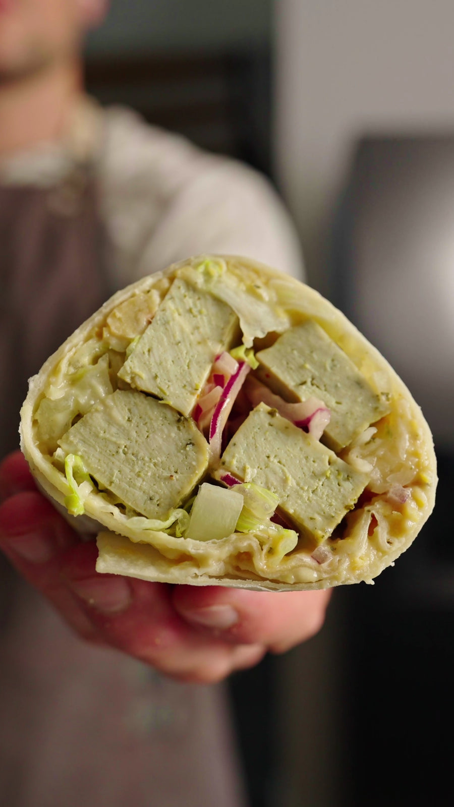 High-Protein 5-Minute Chickpea Wrap