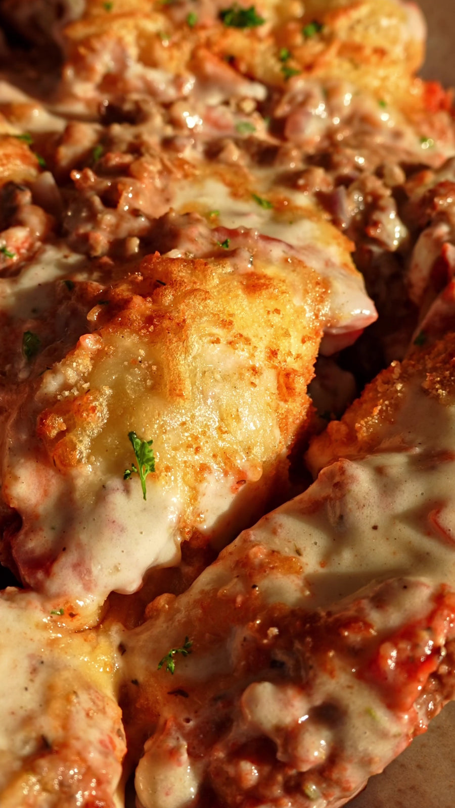 Lazy Air Fryer Lasagna