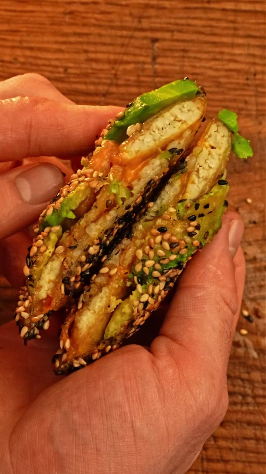 Sticky Tofu Pockets