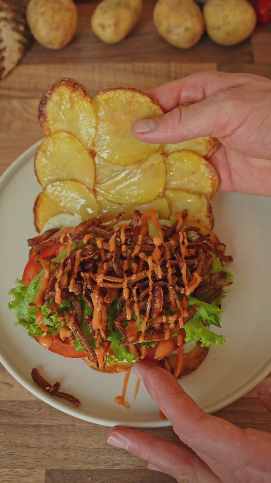 Potato Cheese Sandwich